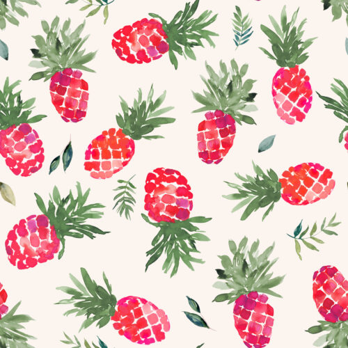 Hip Kid Design - Strawberry Punch Pineapples