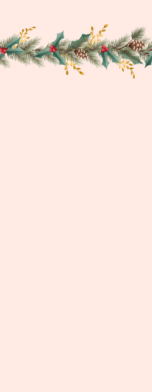 Krystal Winn - Sugar Plum Garland Border