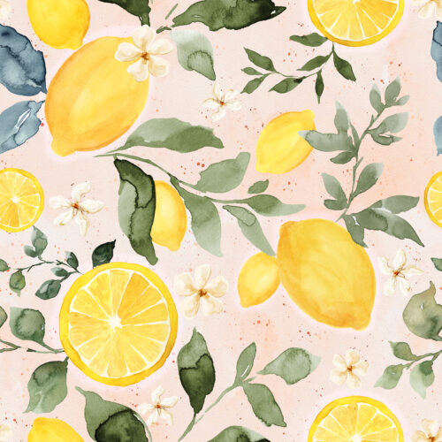 Hip Kid Design - Summer Lemons and Florals