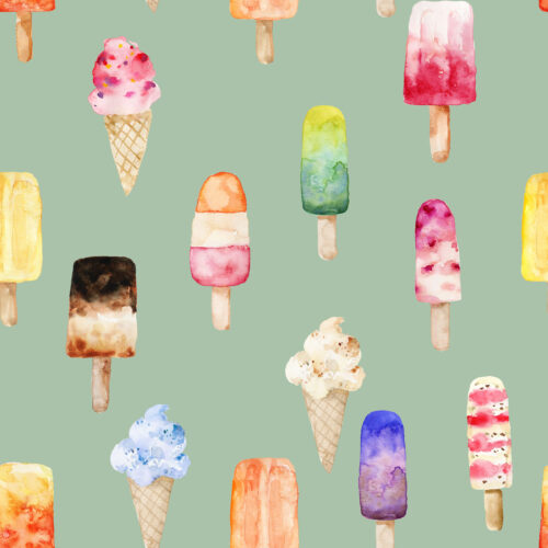 Hip Kid Design - Summer Treats on Norway Green