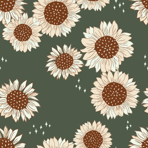 Juniper Row - Sunflower Magic In Green