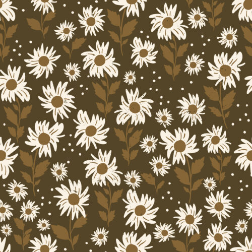 Indy Bloom Designs - Sunflower Girl In Chocolate 8x8