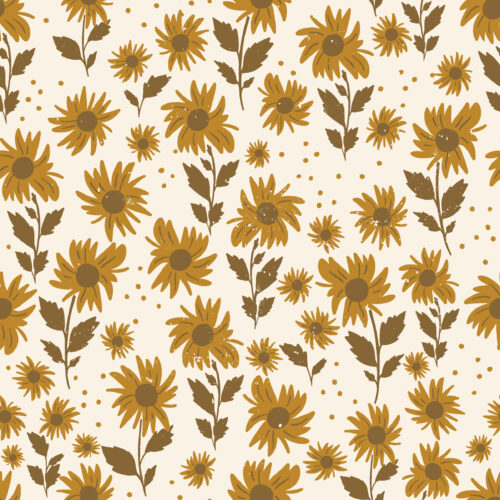 Indy Bloom Designs - Sunflower Girl In Cream 8x8
