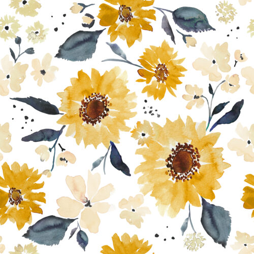 Indy Bloom Designs - Sunflowers And Cream