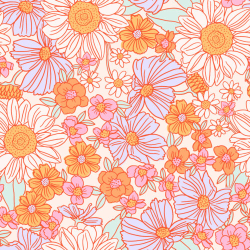 Indy Bloom Designs - Sunny Sunflower Swim In Neon