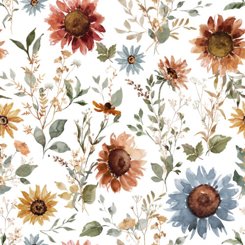 Hip Kid Design - Sunset Meadow Sunflowers