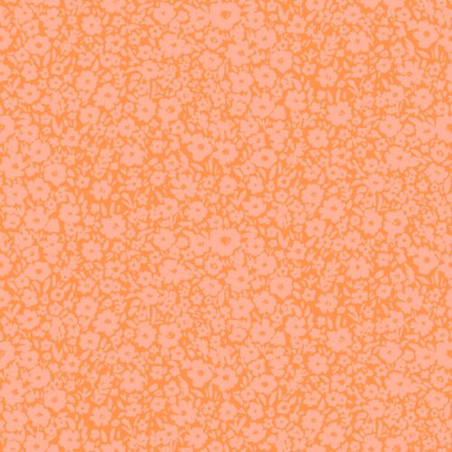 Lindsay Anne - Sunwashed Ditsy Sunset Orange