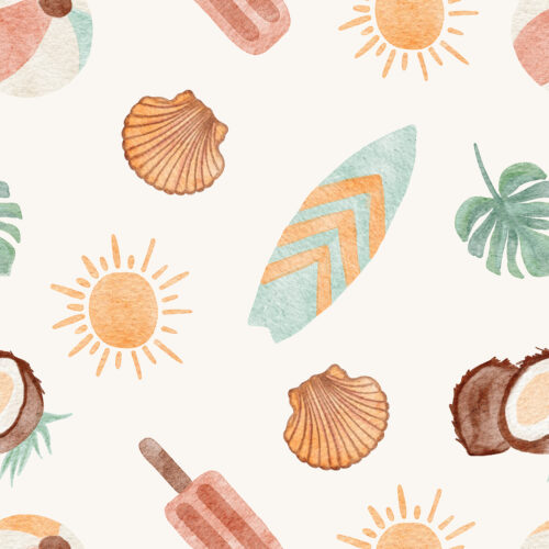 Vivie & Ash - Surfboardcoconutbeachthemewhite