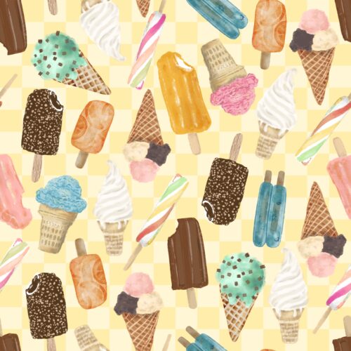 Lindsay Anne - Sweet On The Shore   Lt Yellow Checker