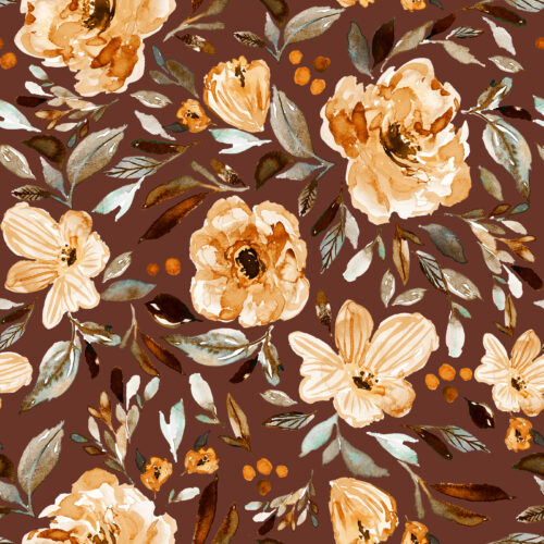 Indy Bloom Designs - Sweet Pea Garden Autumn Ruby