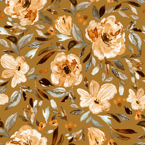 Indy Bloom Designs - Sweet Pea Garden Golden 9x9