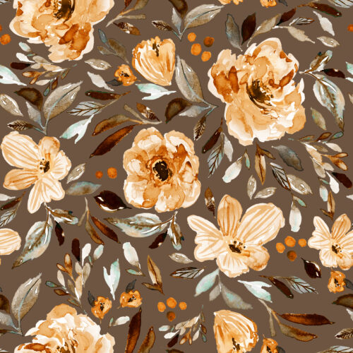 Indy Bloom Designs - Sweet Pea Garden Walnut