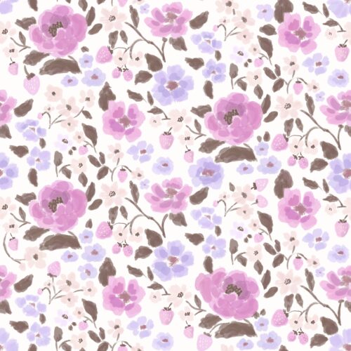 Lindsay Anne - Sweet Strawberry Vine Purple White