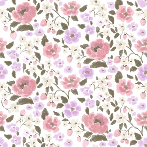 Lindsay Anne - Sweet Strawberry Vine White