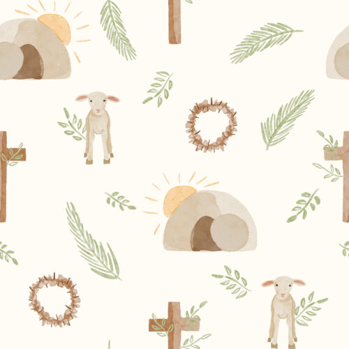 TMM Christian easter symbols cream