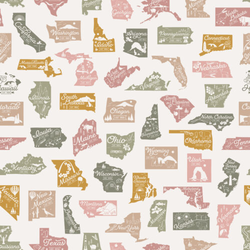 TMM Vintage USA Terrazzo Pink