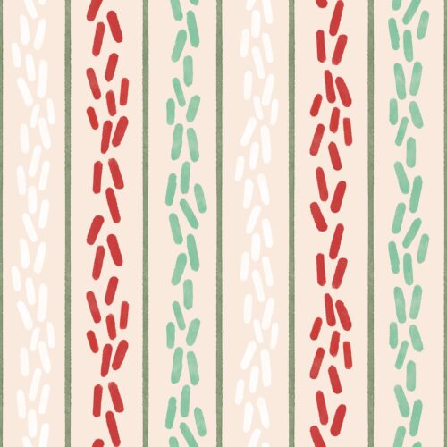 Tan Sprinkle Stripes