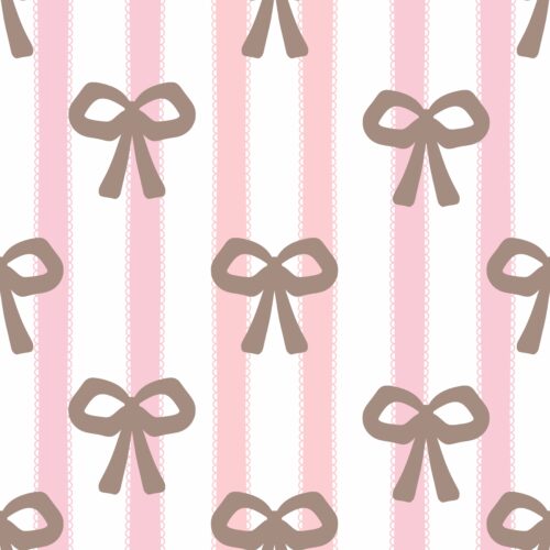 Casey Gowers - Taupe Bow Pink
