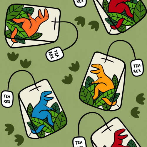 Spring in to Summer - Tea Rex Green