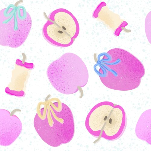 Teacher Treat Bows On White Splatter