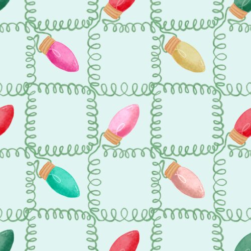 Lindsay Anne - These Checks Are Lit Mint Multi Pink