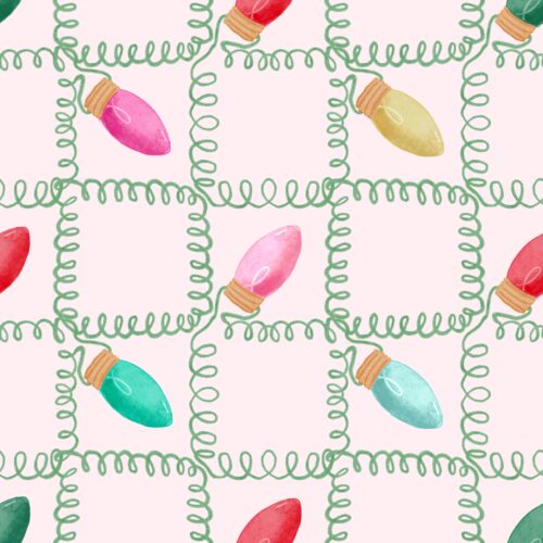 Lindsay Anne - These Checks Are Lit Pink Multi