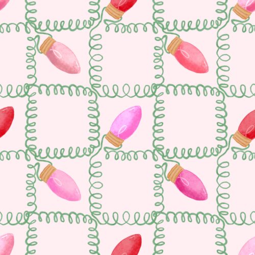 Lindsay Anne - This Check Is Lit Pink Pink Bulbs