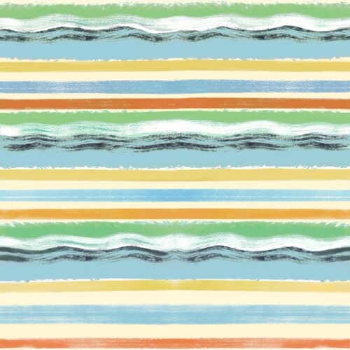 Lindsay Anne - Tidewater Stripe Lt Yellow Multi