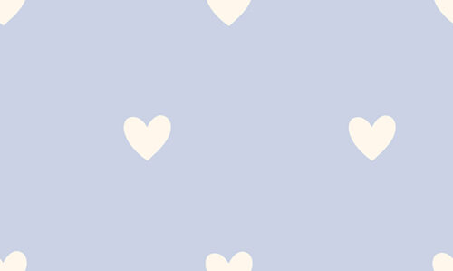 Indy Bloom Designs - Tiny Hearts In Periwinkle 2x1.1