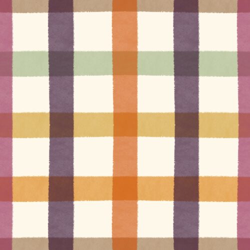 Lindsay Anne - To Market Plaid Cream Multi