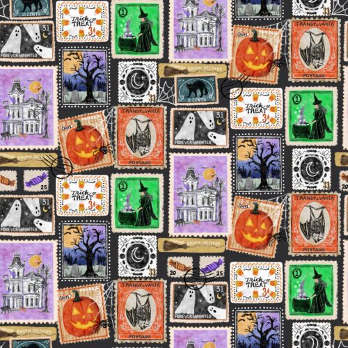 Lindsay Anne - Trick Or Treat Postage   Midnight Porch