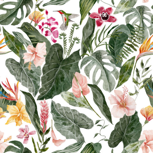 Hip Kid Design - Tropical Island Floral