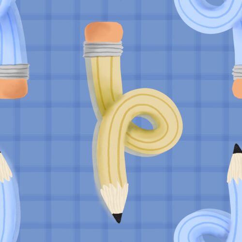 Twirl N Scribble School Blue