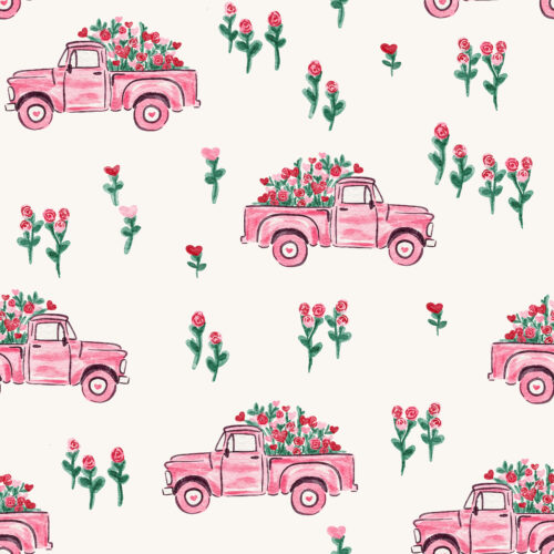 Vivie & Ash - Valentines Day Flower Farm White