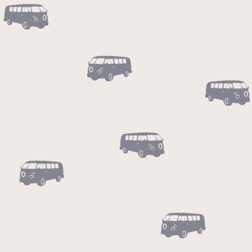Vanya Minimalist Designs - Vintage Bus Blue