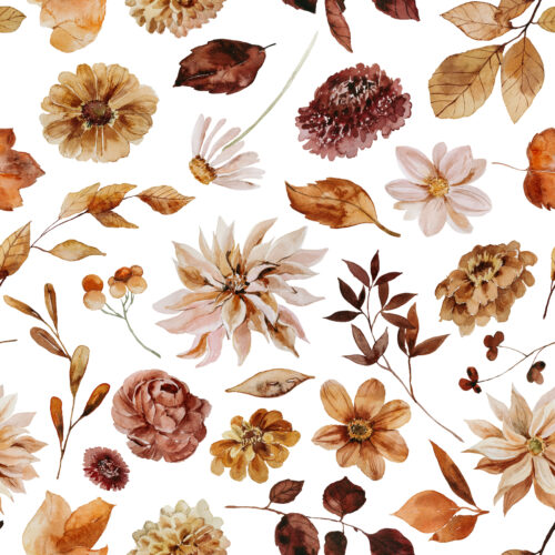 Hip Kid Design - Vintage Fall Floral