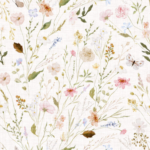 Hip Kid Design - Vintage Floral Fields and Weeds