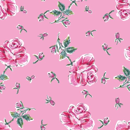 Lindsay Anne - Vintage Roses Pink