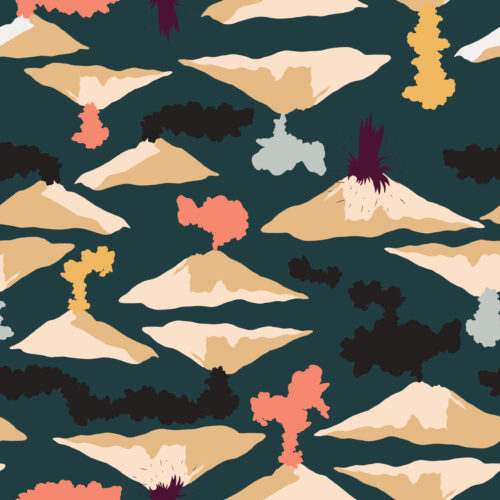 Juniper Row - Volcanic In Deep Blue