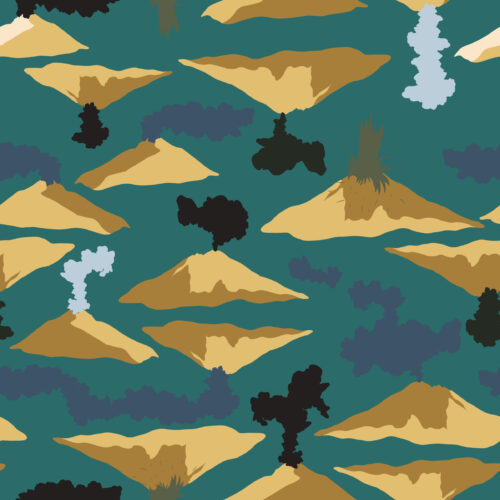 Juniper Row - Volcanic In Teal 14