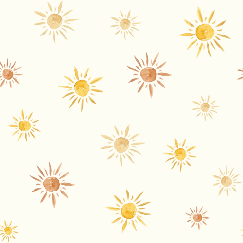 Sara Swanson - Watercolor Suns Medium Natural