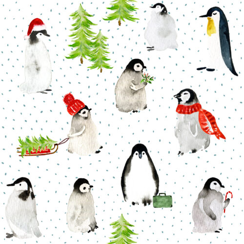 Hip Kid Design - Waddling Through the Snow