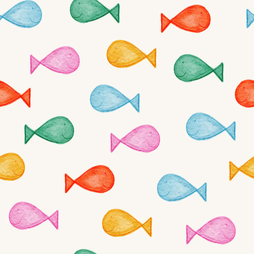 Vivie & Ash - Watercolor Fish