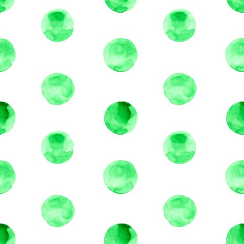 Hip Kid Design - Watercolor Green Dots