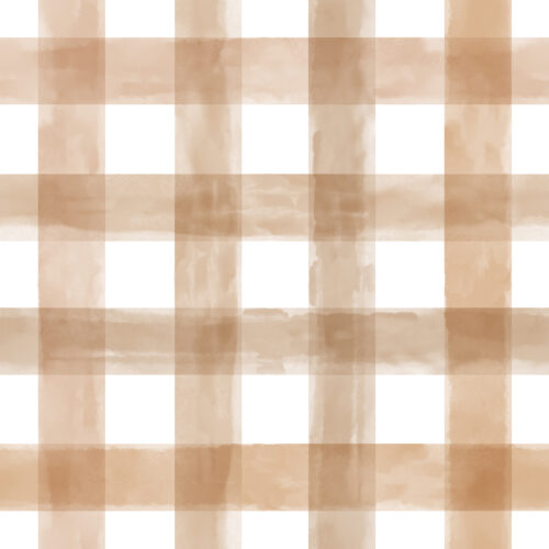 Seamless Gal - Watercolor Ivory Gingham