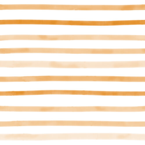 Seamless Gal - Watercolor Pumpkin Stripes