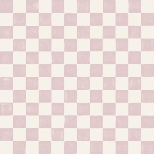 Watercolor check lilac