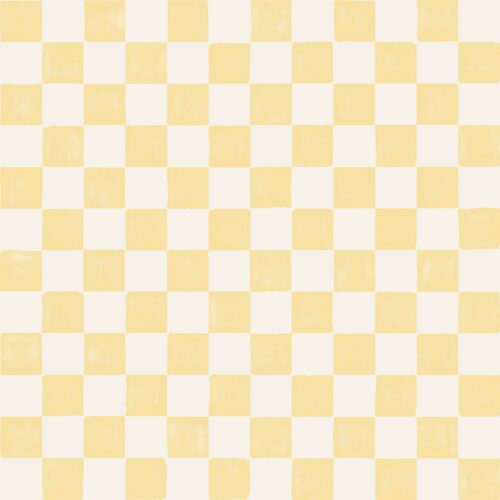 Watercolor check yellow