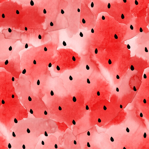 Hip Kid Design - Watermelon Seeds Red