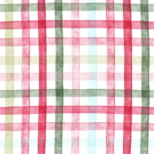 Lindsay Anne - Watermelon Picnic Plaid